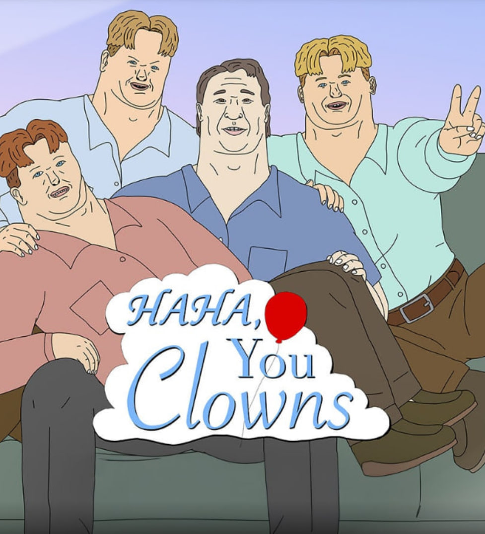 哈哈，你们这些小丑封面图