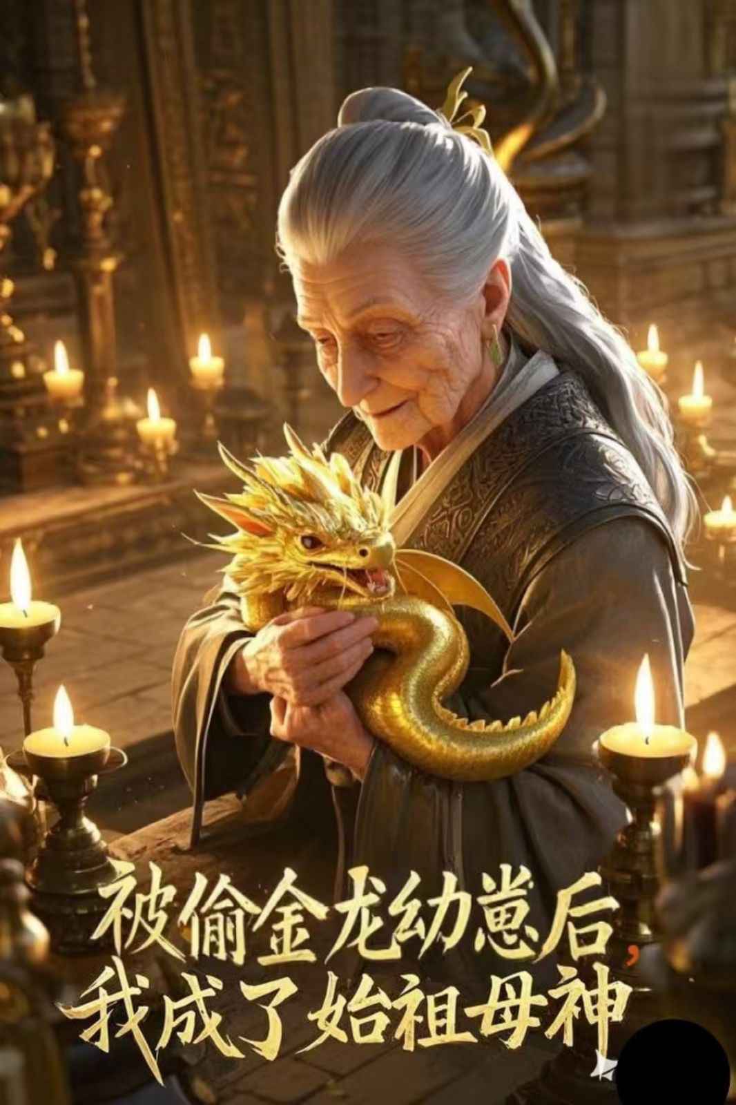 被偷金龙幼崽后我成了始祖母神封面图