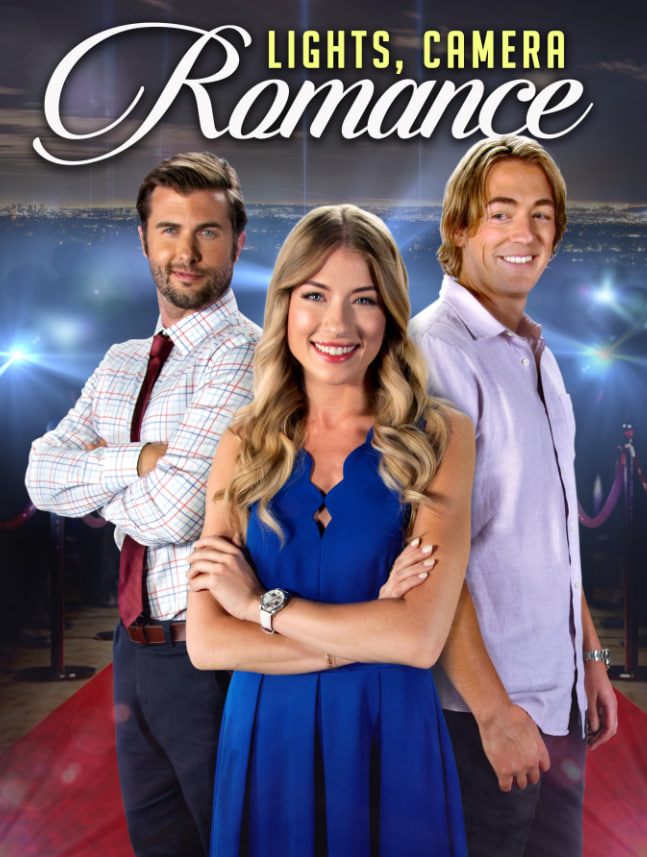 灯光，摄像机，浪漫封面图