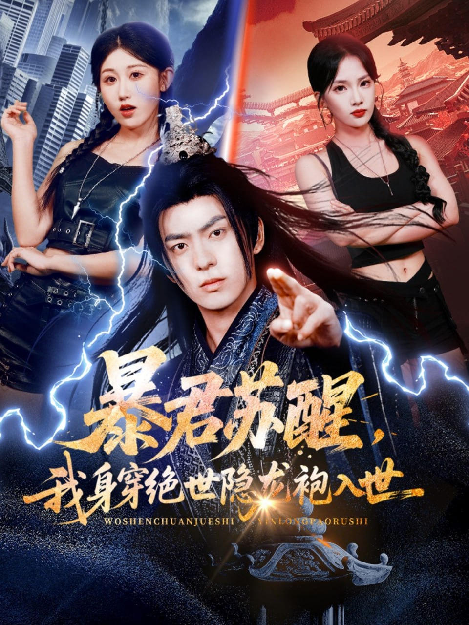 暴君苏醒，我身穿绝世隐龙袍入世封面图