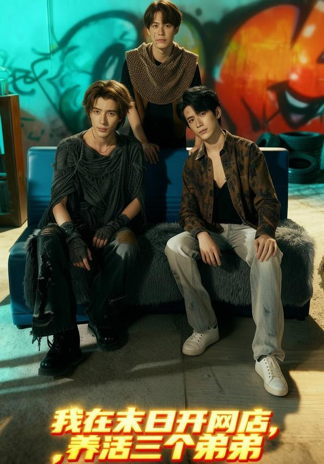 我在末日开网店，养活三个弟弟封面图